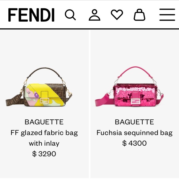 Fendi Limited Edition Vintage 1997 Pink Zucchino Sequins Mini Forever Bag - Picture 2 of 15